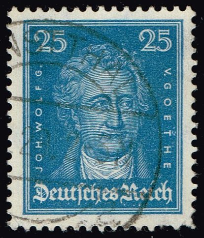 Germany #358 Johann Wolfgang von Goethe; Used
