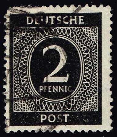 Germany #531 Numeral; Used - Click Image to Close