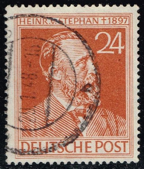 Germany #578 Heinrich von Stephan; Used - Click Image to Close
