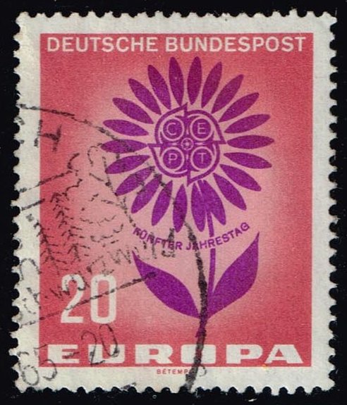 Germany #898 Europa CEPT - Flower; Used - Click Image to Close