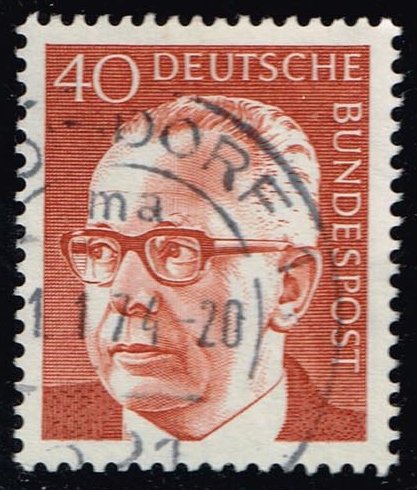Germany #1032 Gustav Heinemann; Used - Click Image to Close