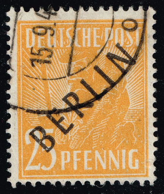 Germany #9N10 Planting Olive; Used - Click Image to Close