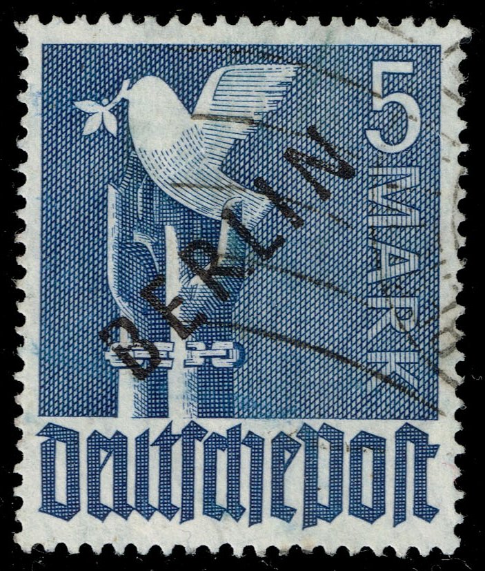 Germany #9N20 Peace Dove; Used - Click Image to Close