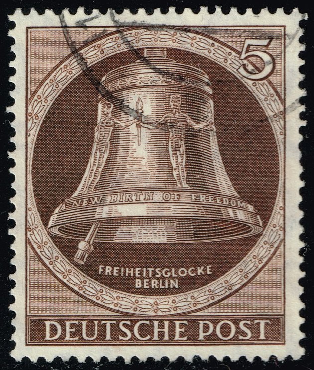 Germany #9N70 Freedom Bell; Used - Click Image to Close