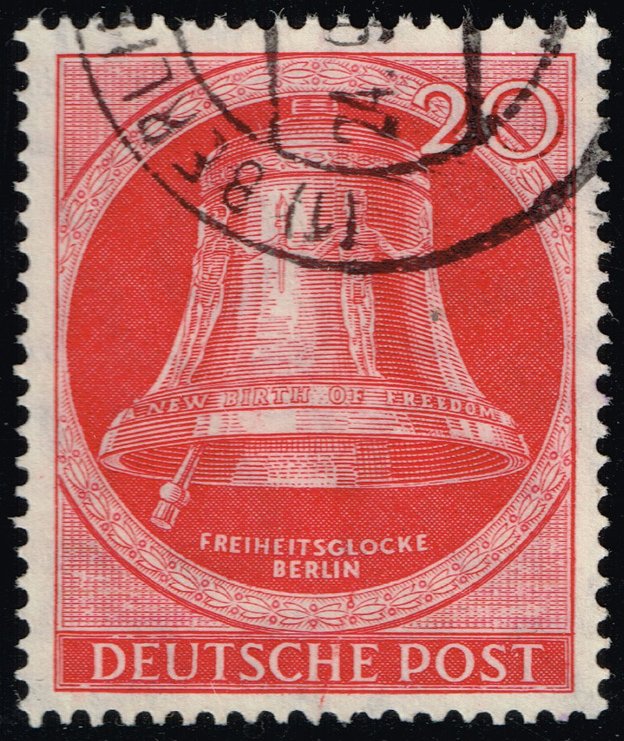 Germany #9N72 Freedom Bell; Used - Click Image to Close