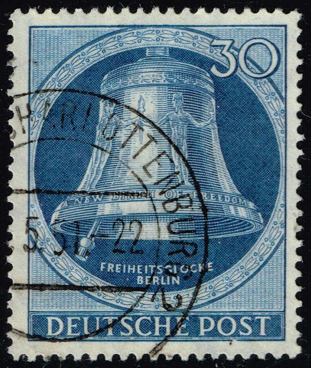 Germany #9N73 Freedom Bell; Used - Click Image to Close