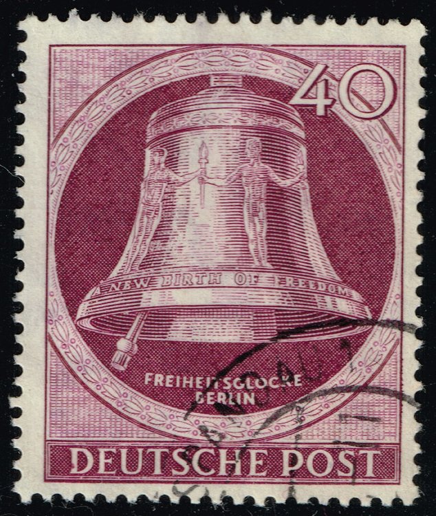 Germany #9N74 Freedom Bell; Used - Click Image to Close