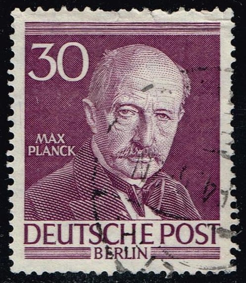 Germany #9N92 Max Planck; Used - Click Image to Close