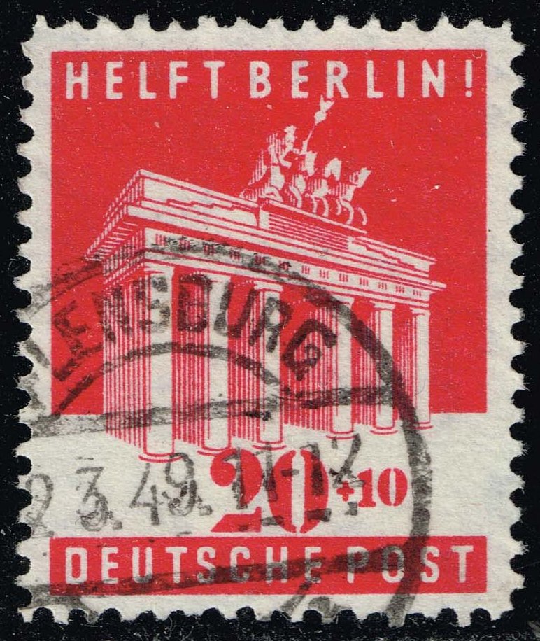 Germany #B303 Brandenburg Gate; Used - Click Image to Close