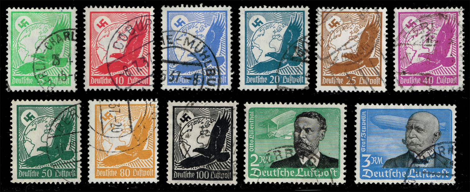 Germany #C46-C56 Set of 11; Used - Click Image to Close