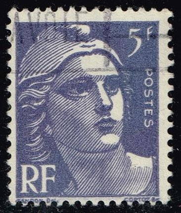 France #650 Marianne; Used - Click Image to Close