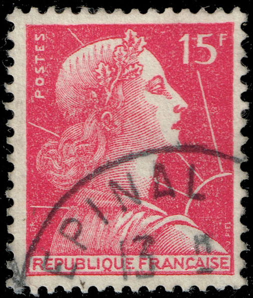 France #753 Marianne; Used - Click Image to Close