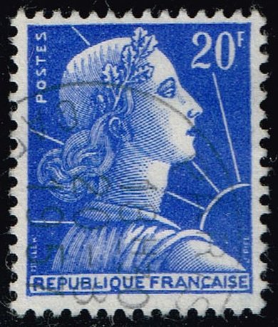 France #755 Marianne; Used - Click Image to Close