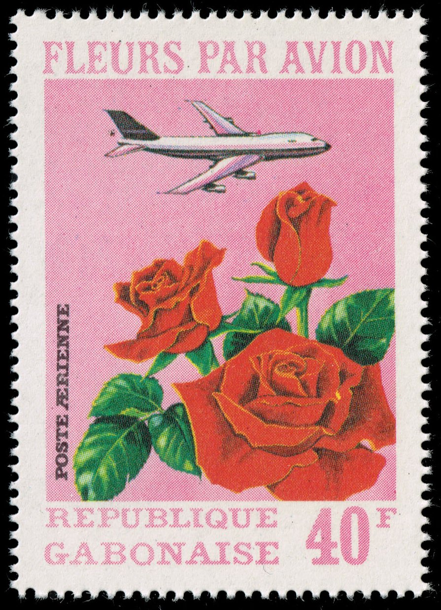Gabon #C109B Roses; MNH - Click Image to Close