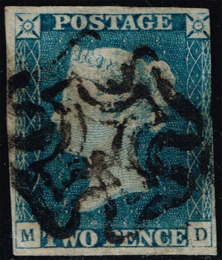 Great Britain #2 Queen Victoria; Used - Click Image to Close