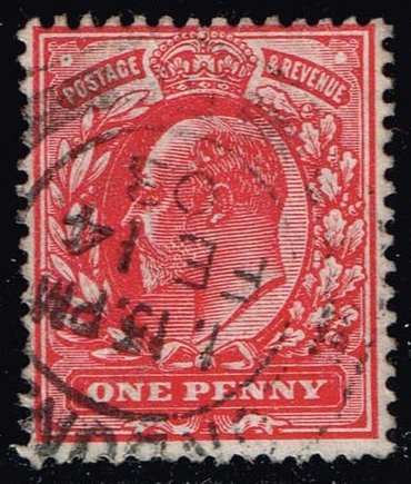 Great Britain #128 King Edward VII; Used - Click Image to Close