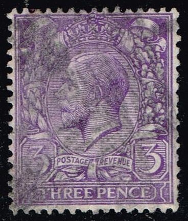 Great Britain #164 King George V; Used - Click Image to Close