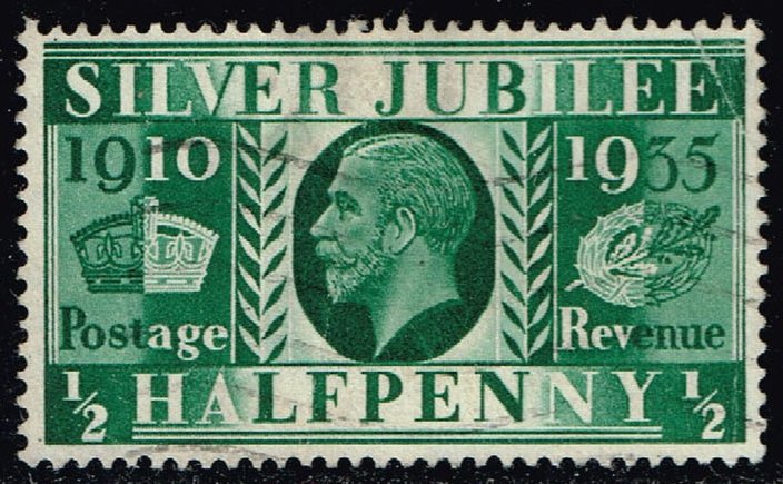 Great Britain #226 Silver Jubilee; Used - Click Image to Close