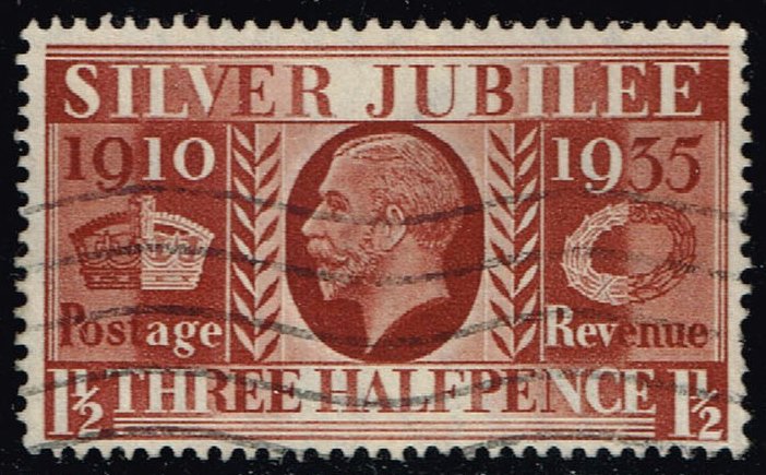 Great Britain #228 Silver Jubilee Issue; Used
