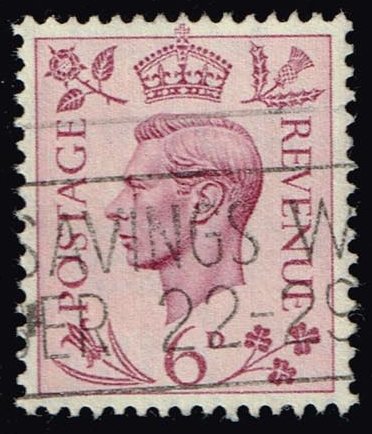 Great Britain #243 King George VI; Used - Click Image to Close