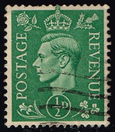 Great Britain #258 King George VI; Used - Click Image to Close