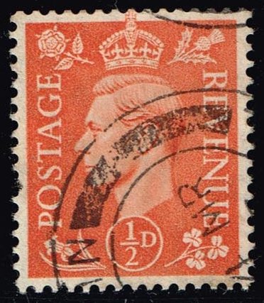 Great Britain #280 King George VI; Used - Click Image to Close