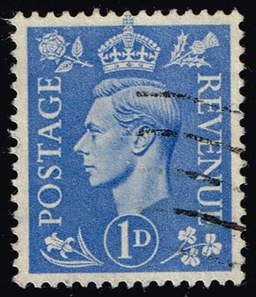 Great Britain #281 King George VI; Used - Click Image to Close