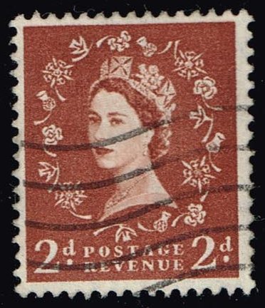 Great Britain #356 Queen Elizabeth II; Used - Click Image to Close