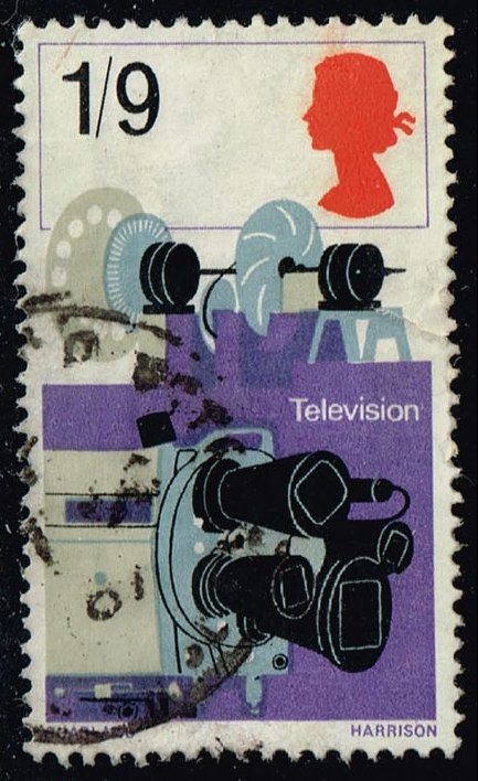 Great Britain #521 Television Camera; Used - Click Image to Close
