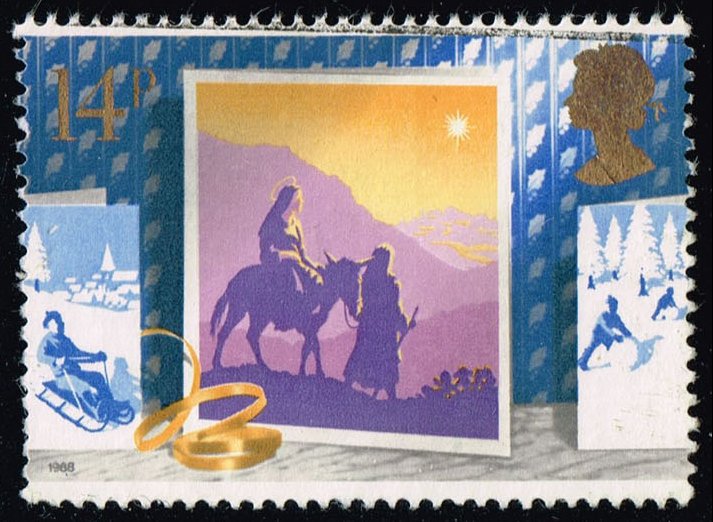 Great Britain #1234 Journey to Bethlehem; Used - Click Image to Close