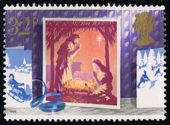 Great Britain #1237 Nativity; Used - Click Image to Close