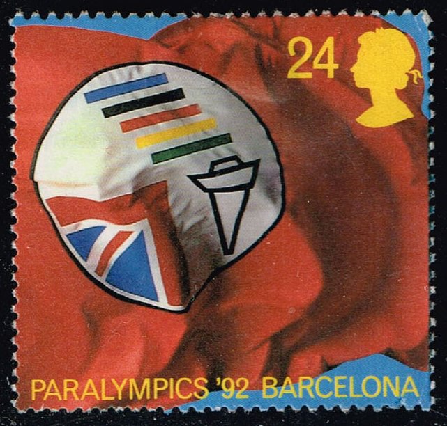 Great Britain #1452 Paralympic Assoc. Flag; Used - Click Image to Close