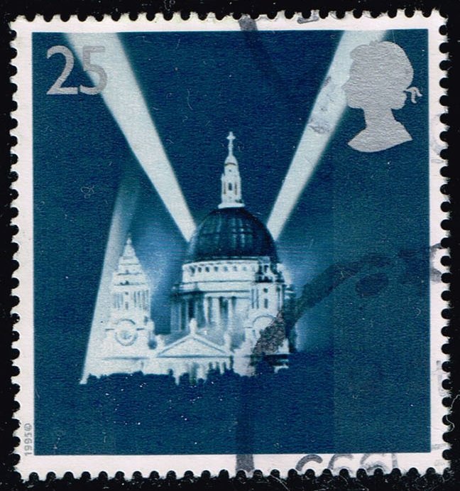 Great Britain #1614 St. Paul's Cathedral; Used - Click Image to Close