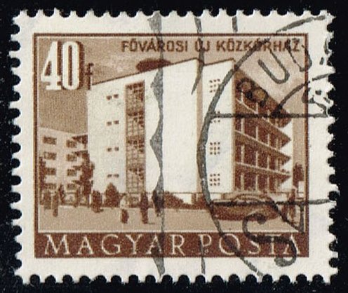 Hungary #1053 Metropolitan Hospital; CTO - Click Image to Close