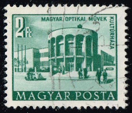 Hungary #1056C Optical Works House of Culture; CTO - Click Image to Close
