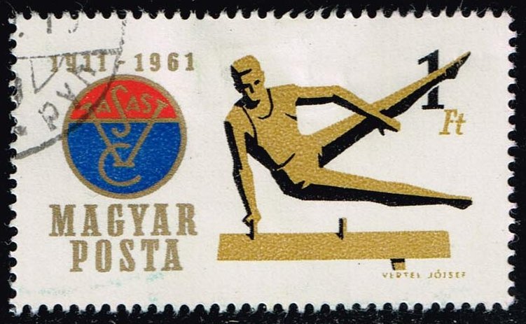 Hungary #1405 Gymnast; CTO - Click Image to Close
