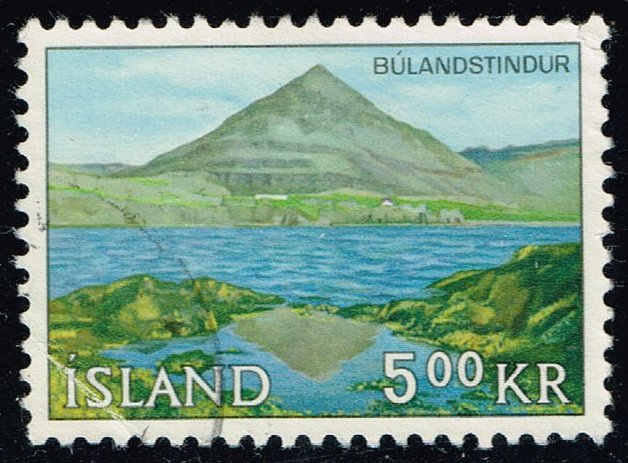 Iceland #382 Bulandstindur; Used - Click Image to Close