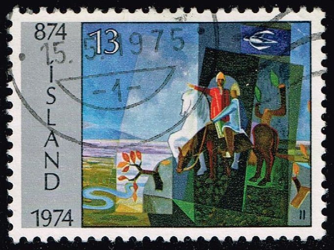 Iceland #462 Establishment of Althing; Used - Click Image to Close