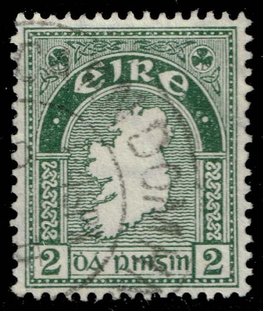 Ireland #109 Map of Ireland; Used