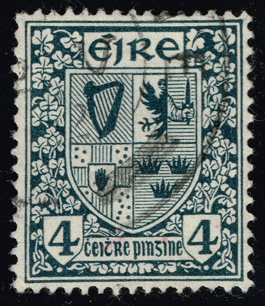 Ireland #112 Coat of Arms; Used - Click Image to Close