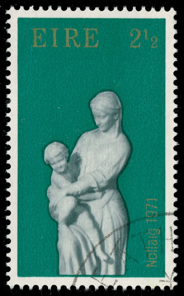 Ireland #312 Madonna and Child Statue; Used - Click Image to Close