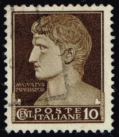 Italy #215 Augustus Caesar; Used - Click Image to Close