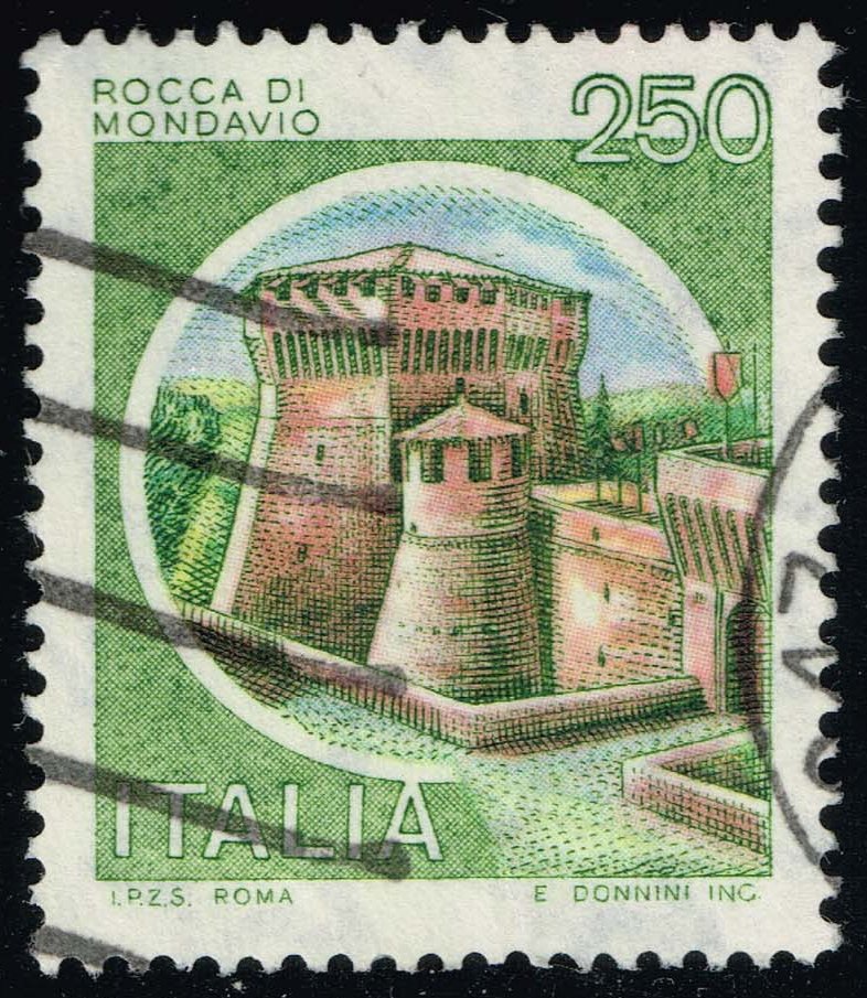 Italy #1421 Cerro al Volturno Castle; Used