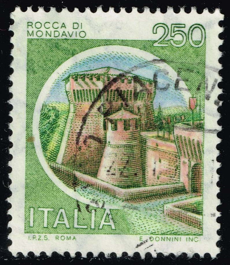 Italy #1421 Cerro al Volturno Castle; Used - Click Image to Close