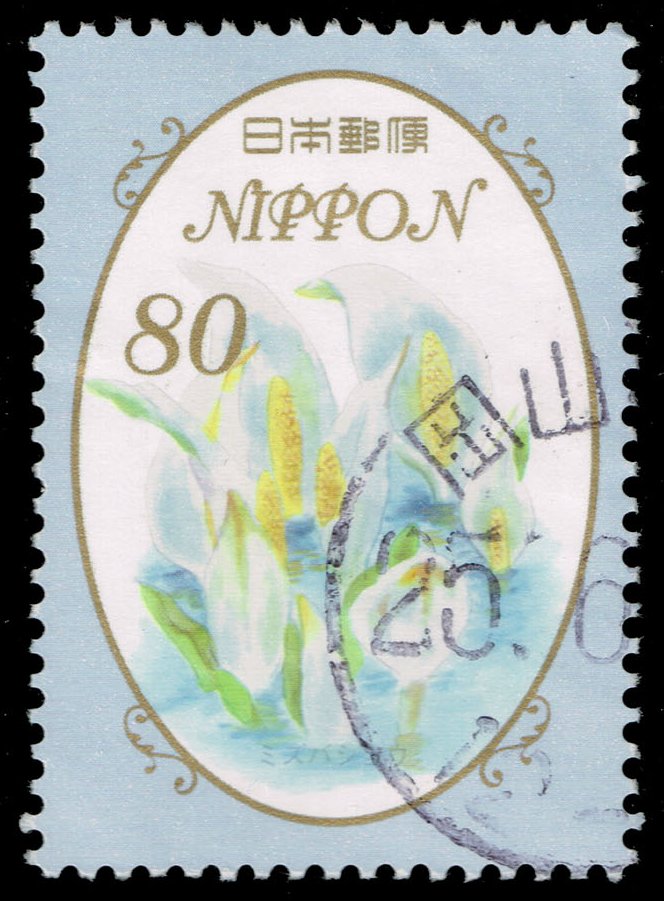 Japan #3542 Skunk Cabbages; Used - Click Image to Close
