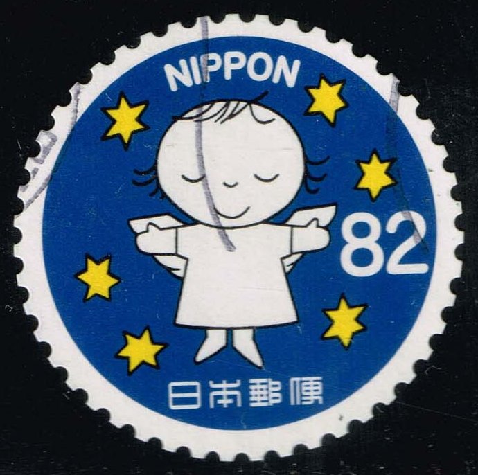 Japan #3976f Angel; Used - Click Image to Close