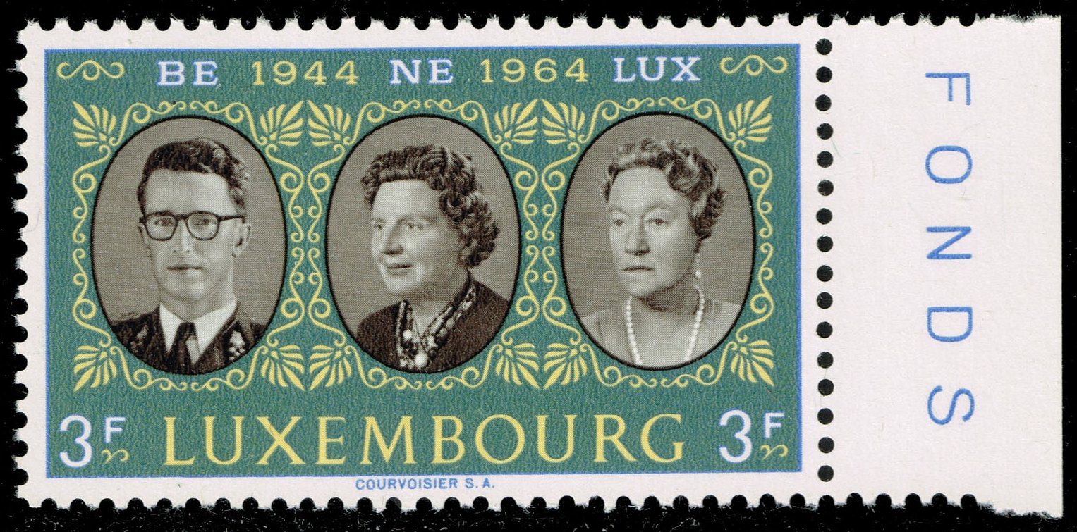 Luxembourg #414 BENELUX Anniversary; MNH - Click Image to Close