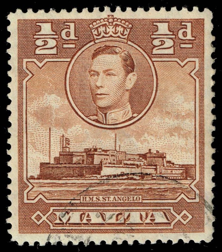 Malta #192A Fort St. Angelo; Used - Click Image to Close
