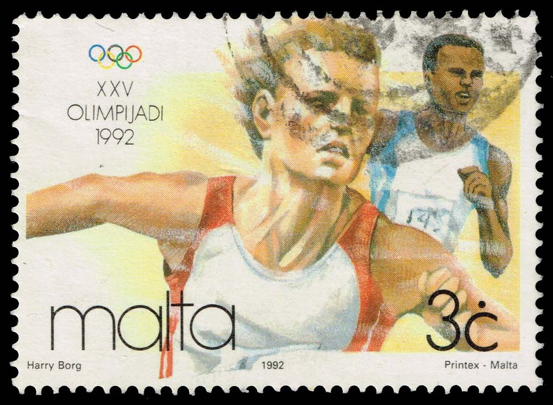 Malta #802 Runners; Used - Click Image to Close
