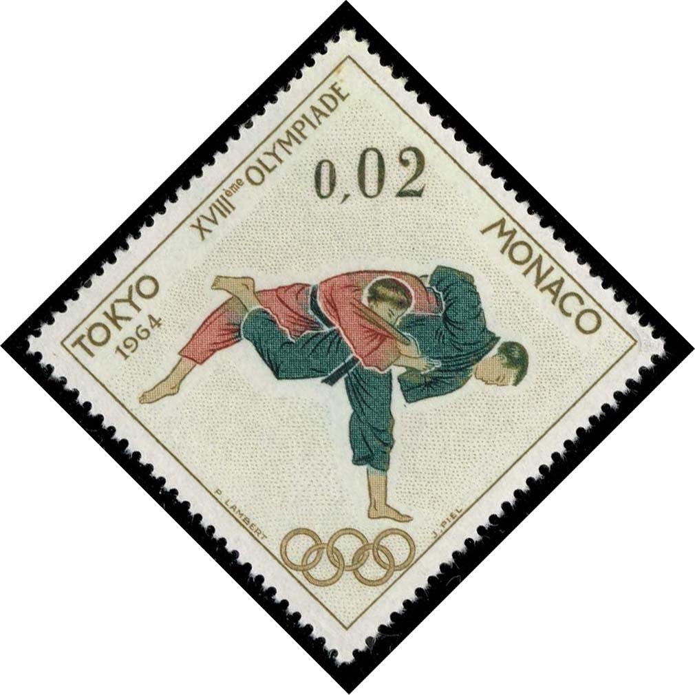 Monaco #593 Judo; Unused - Click Image to Close
